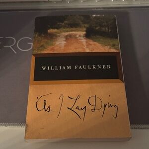 William Faulkner 'As I Lay Dying' Book